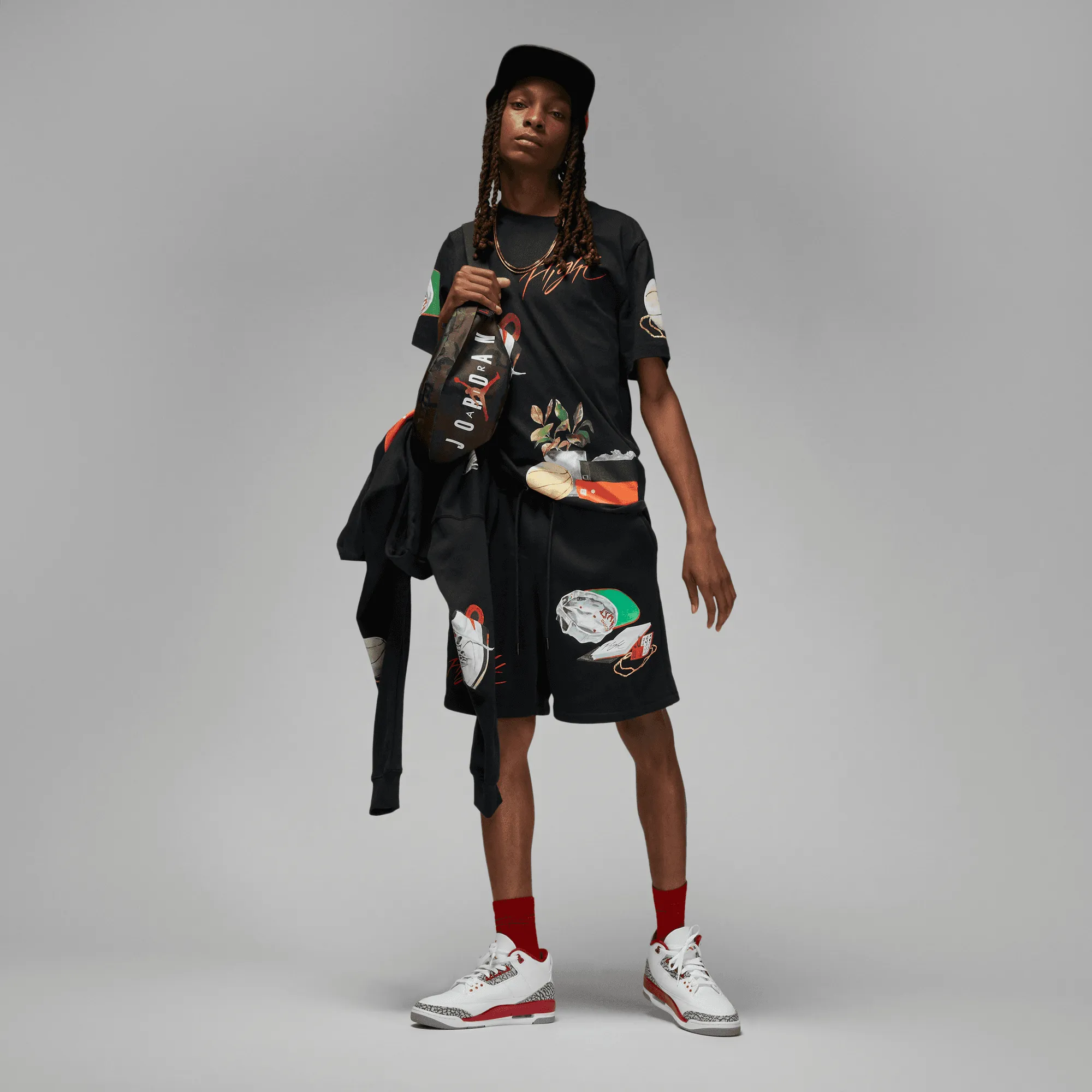 Jordan Jacob Rochester Tee DQ7378-010 Black