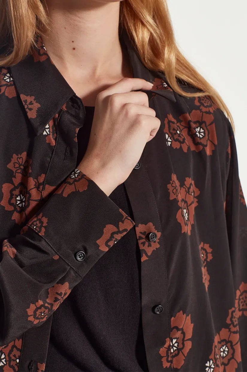 Juliette Hogan Elara Shirt - Cacao
