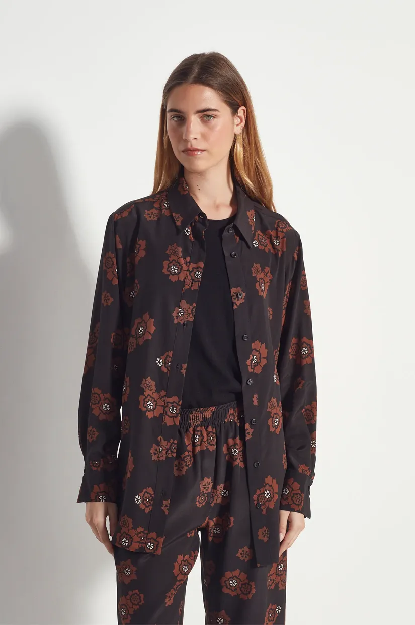 Juliette Hogan Elara Shirt - Cacao