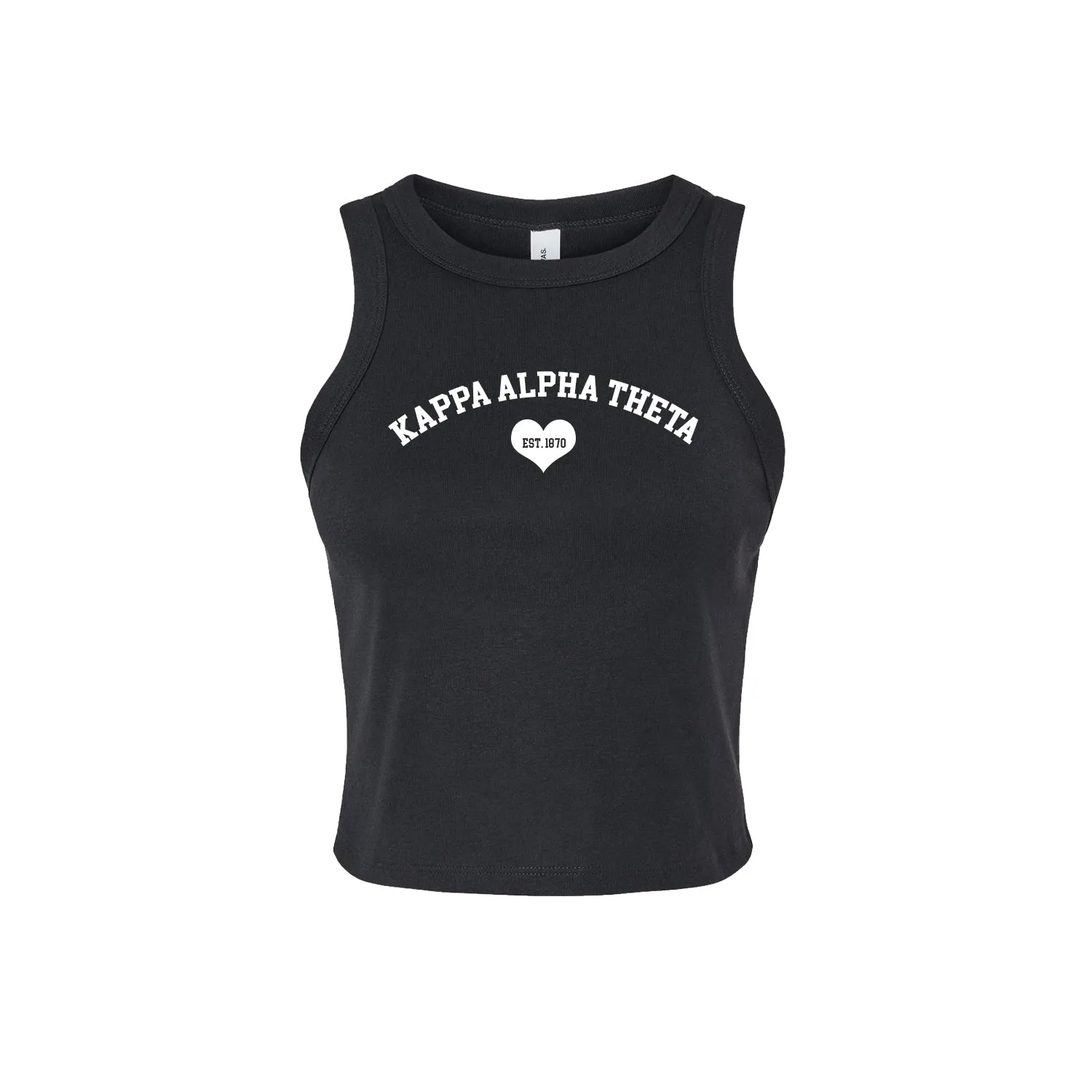Kappa Alpha Theta Cropped Tank Top