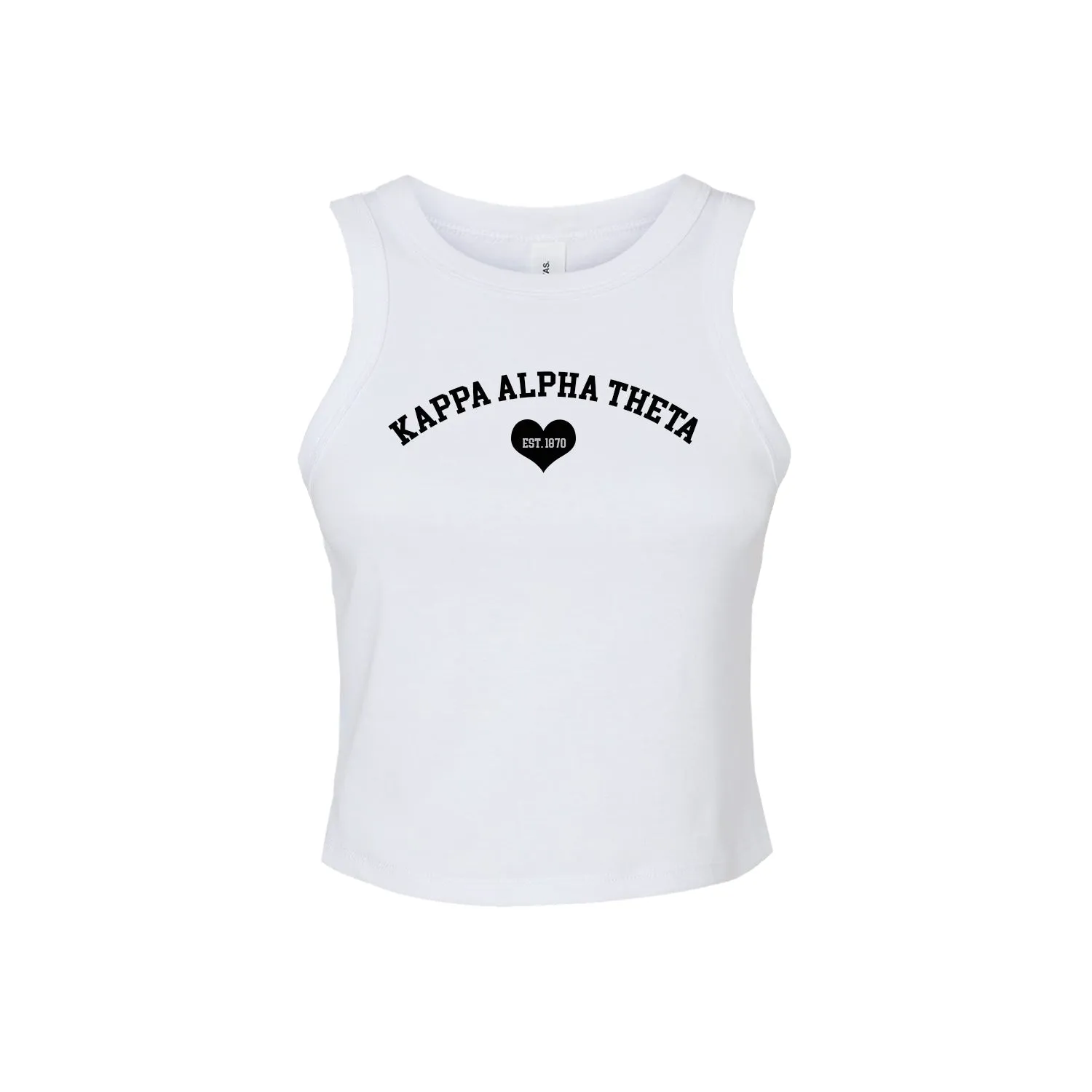 Kappa Alpha Theta Cropped Tank Top