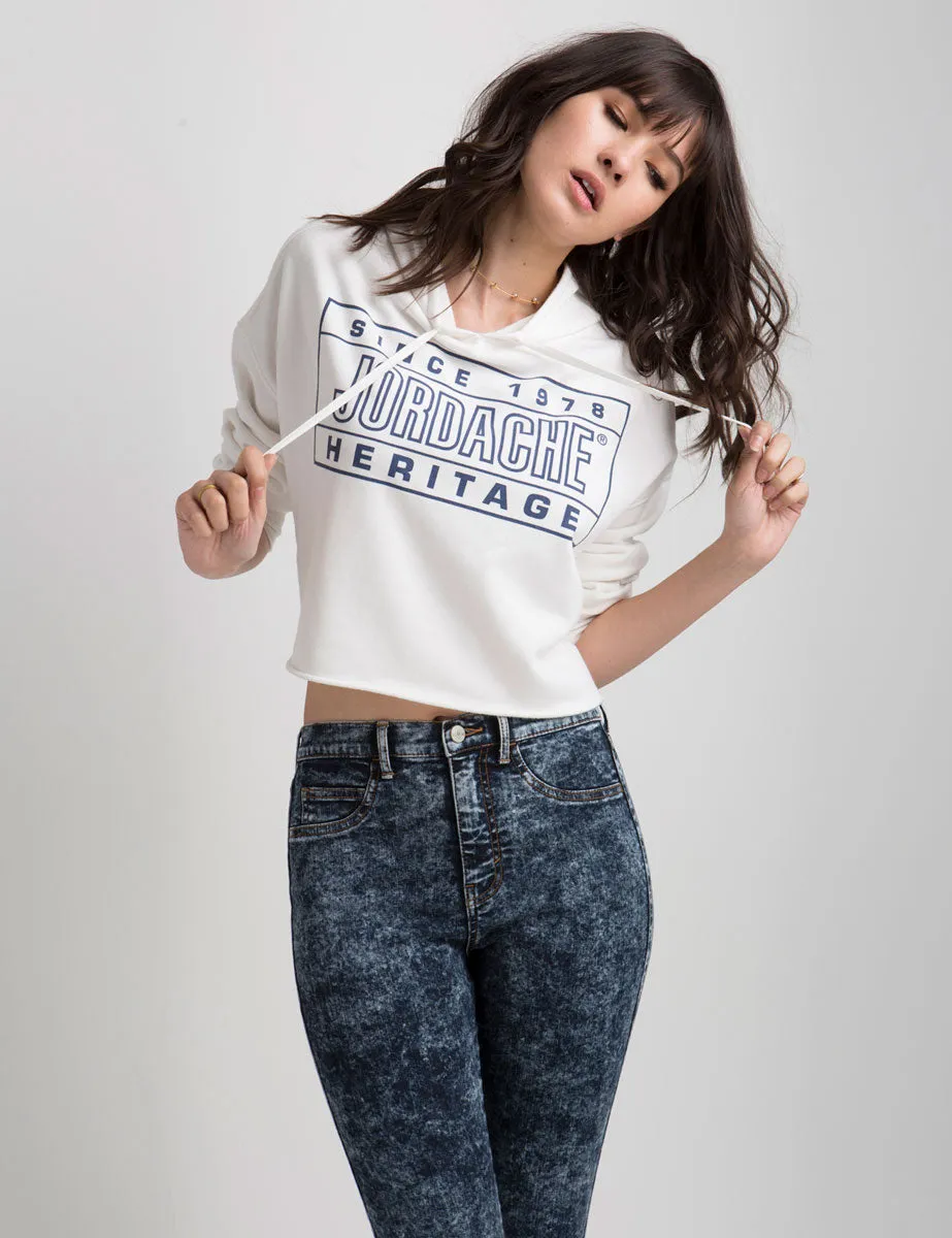 Kelly Cropped Hoodie