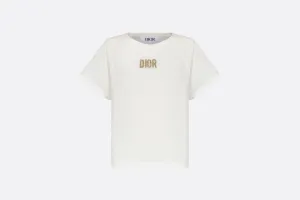 Kid's T-Shirt • Ivory Cotton Jersey