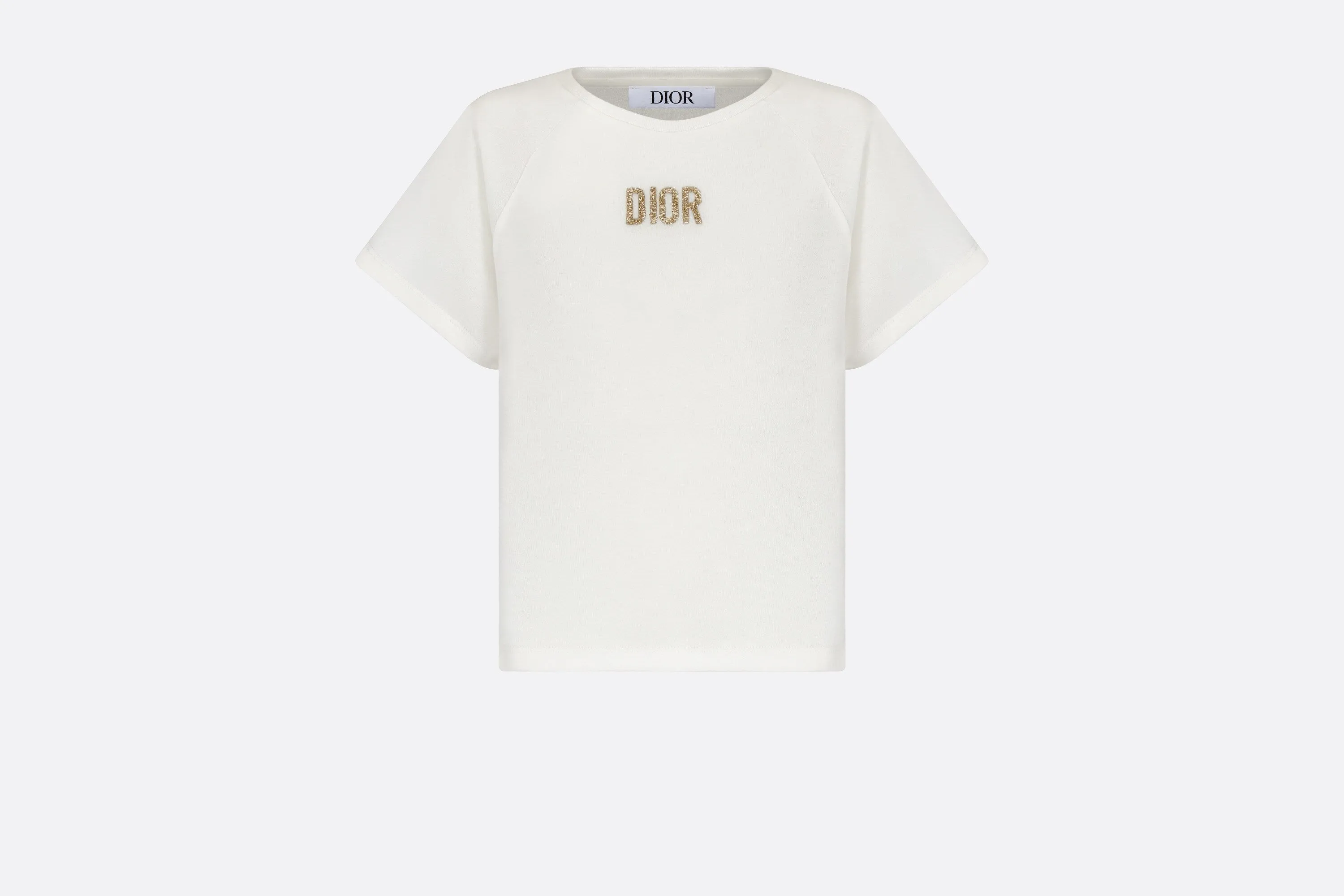 Kid's T-Shirt • Ivory Cotton Jersey