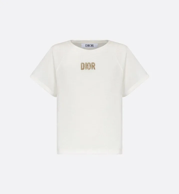 Kid's T-Shirt • Ivory Cotton Jersey