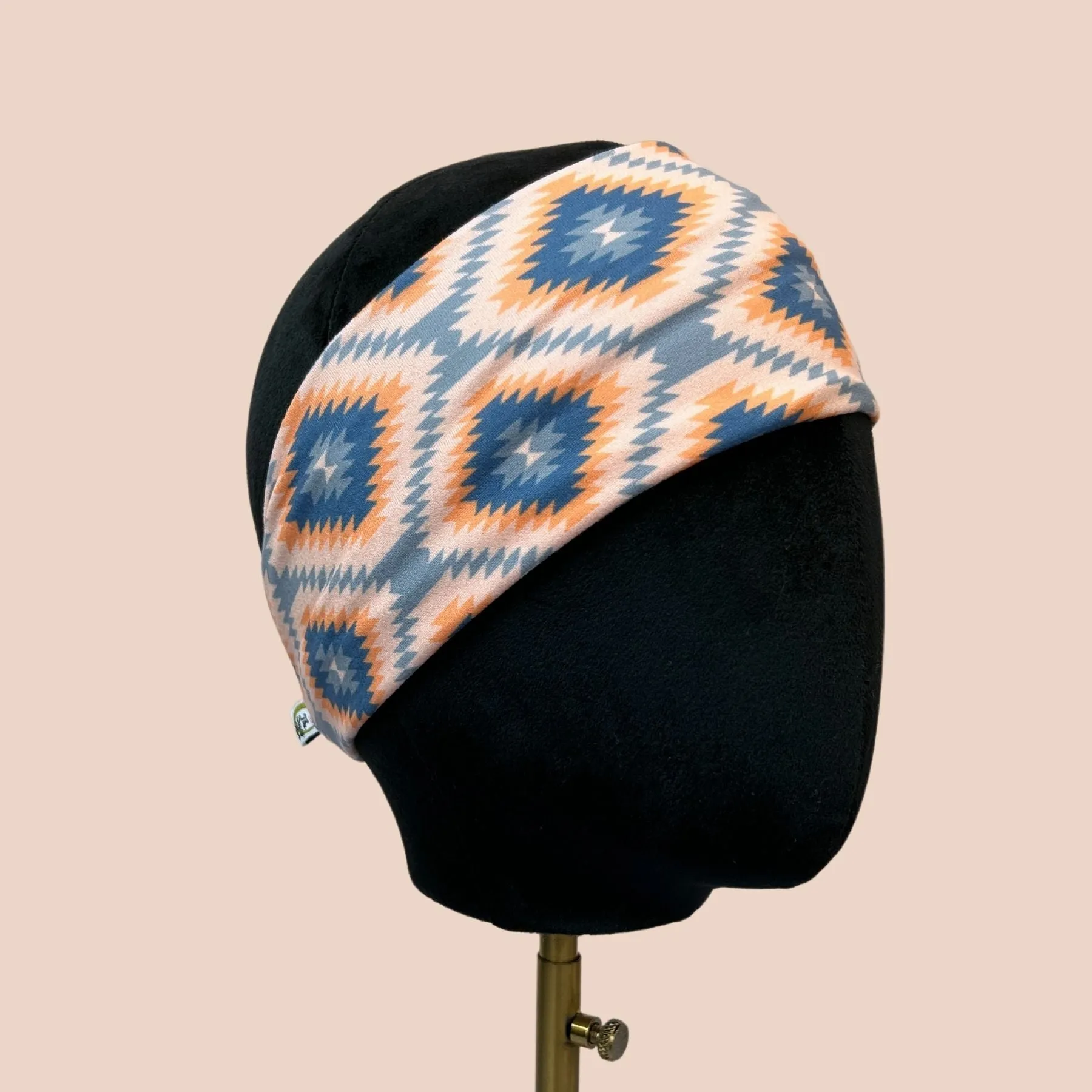 Kilim Denim Stretch Headband