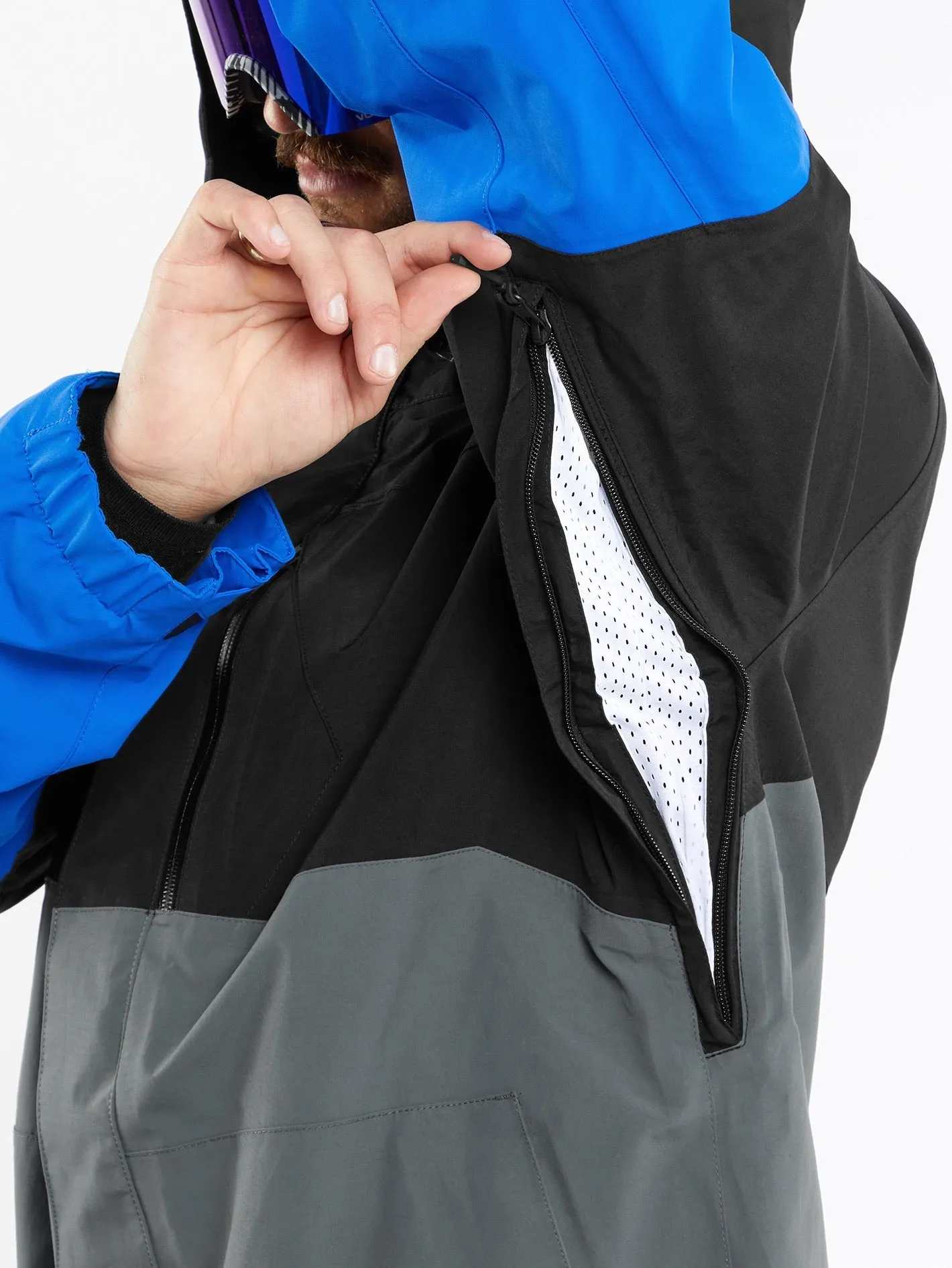 L Gore-Tex Jacke - ELECTRIC BLUE