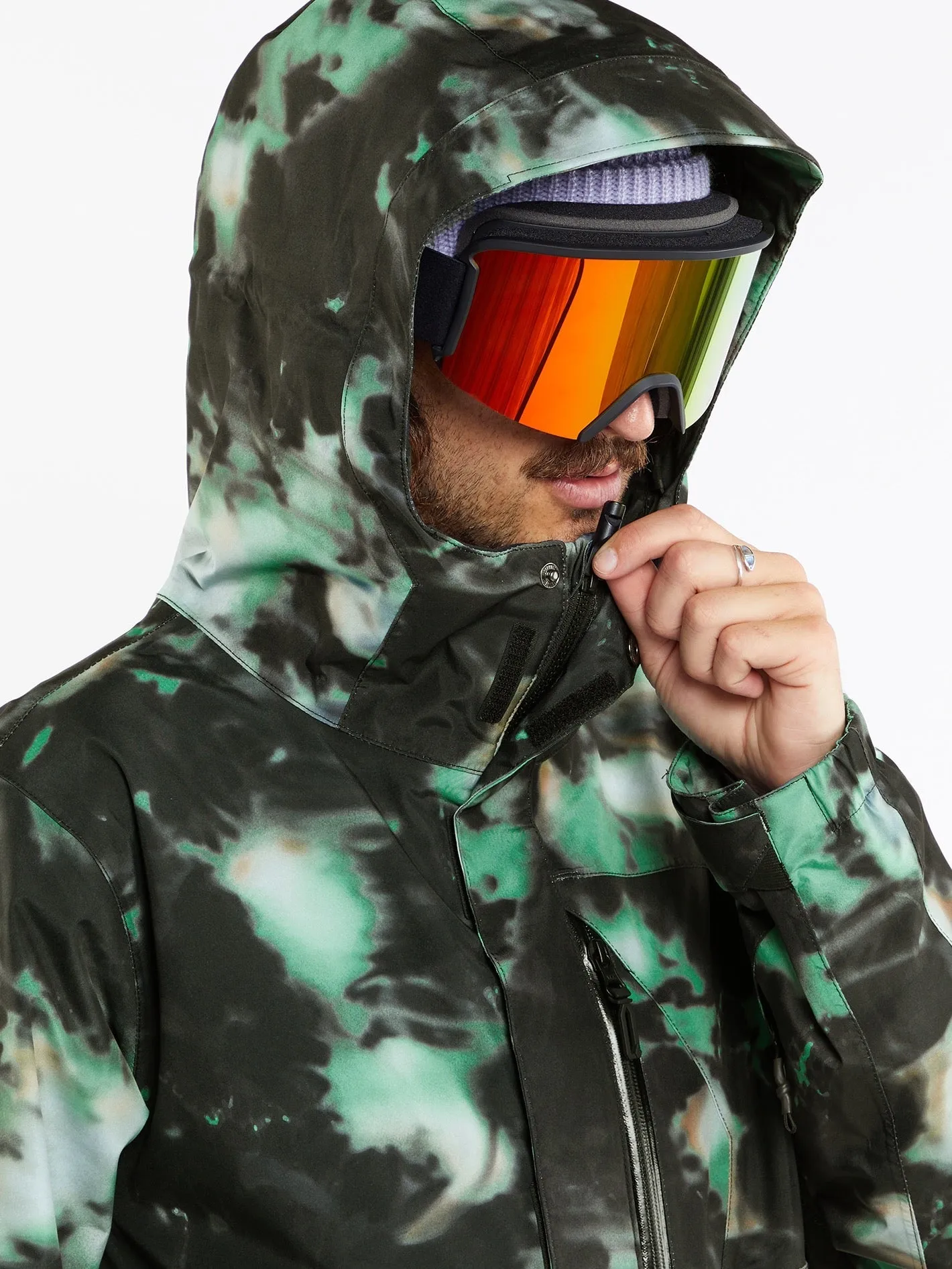L Gore-Tex Jacke - SPRITZ BLACK