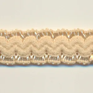 Lace Frill Stretch Tape #03 Beige