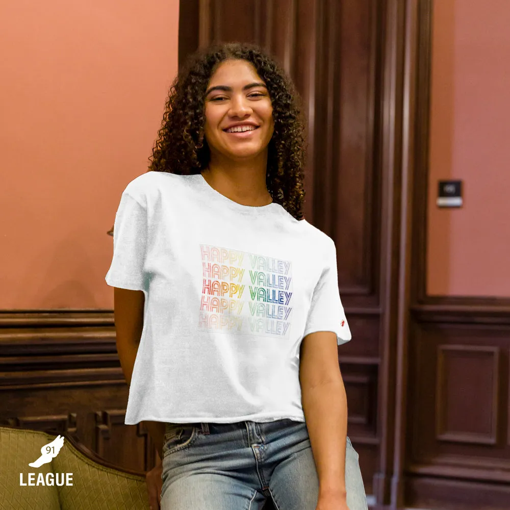 League Ladies Happy Valley Cropped T-Shirt