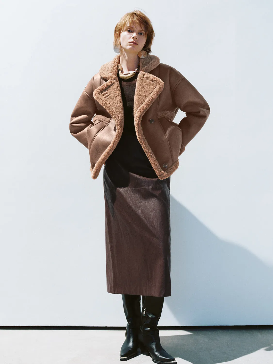 Leather Shearling Jackets