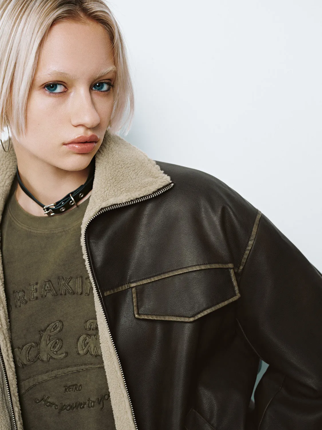 Leather Shearling Jackets
