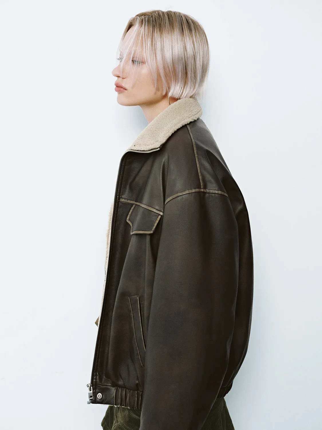 Leather Shearling Jackets