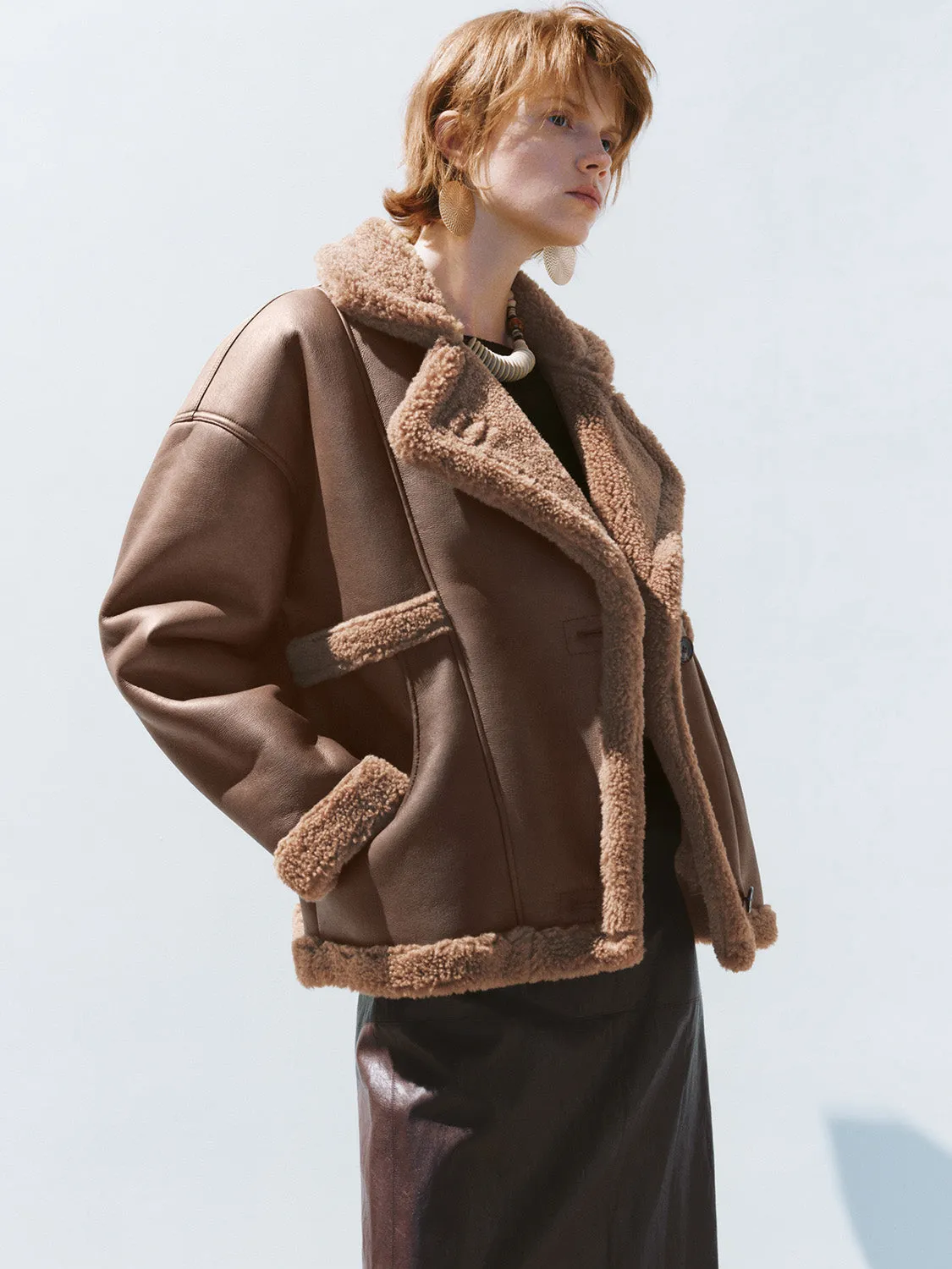 Leather Shearling Jackets