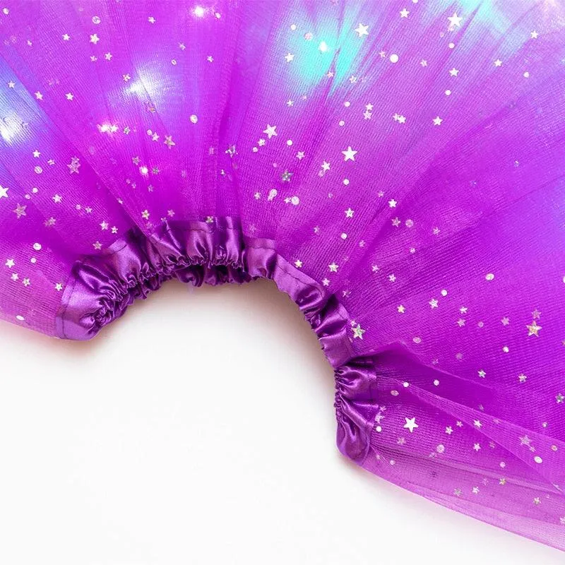 LED Glowing Light Adult Tutu Skirt