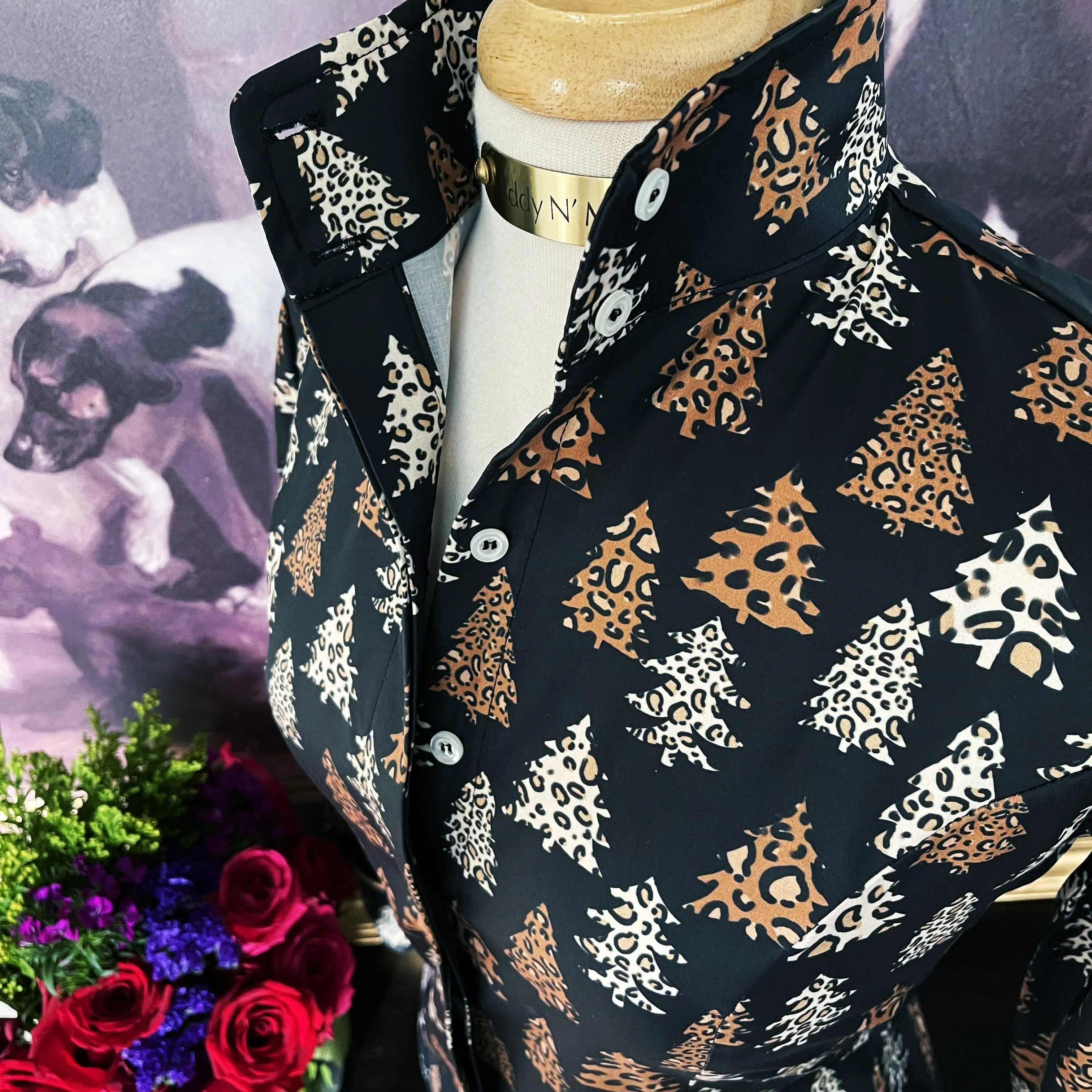 LEOPARD LOVE FOR THE HOLIDAYS SHIRT
