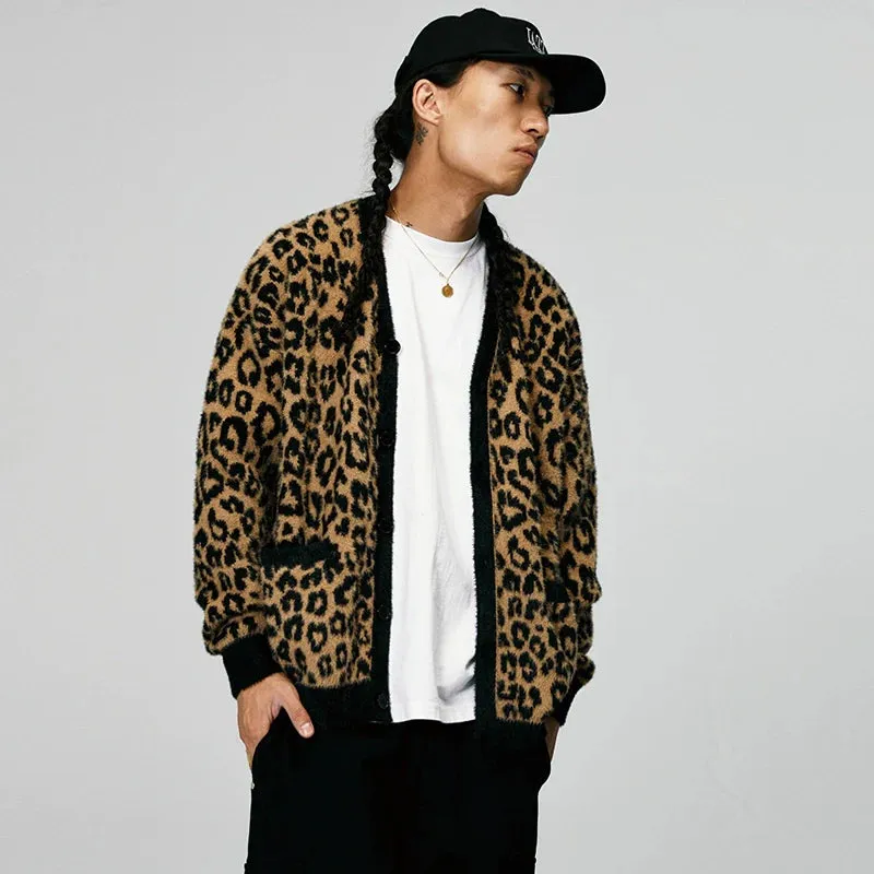 Leopard Print Cardigan