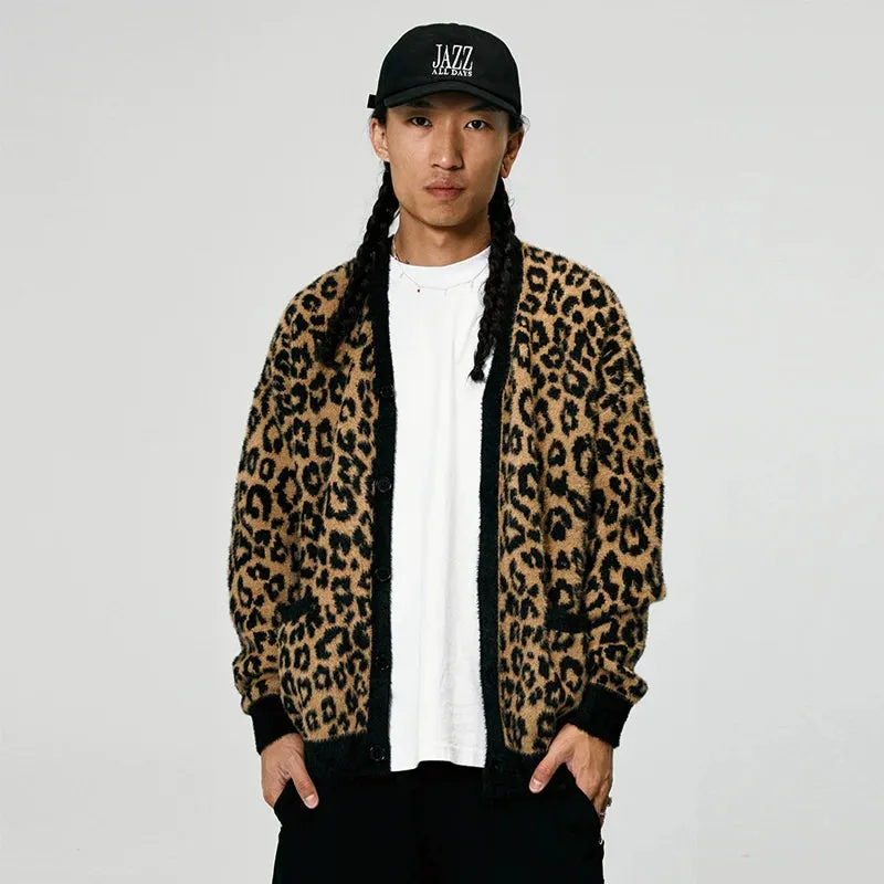 Leopard Print Cardigan
