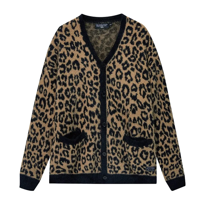 Leopard Print Cardigan