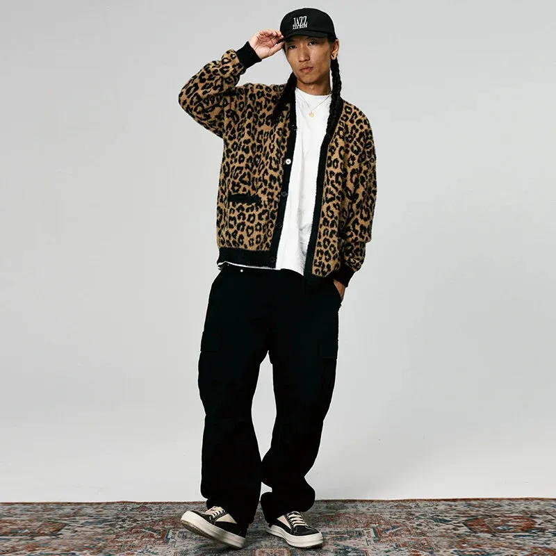 Leopard Print Cardigan