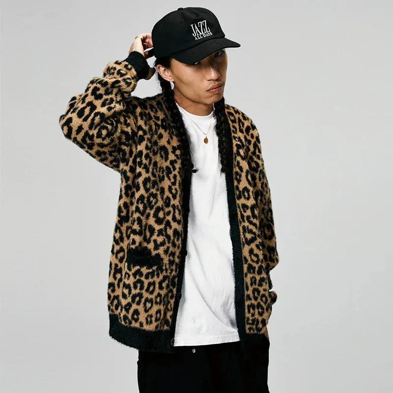 Leopard Print Cardigan