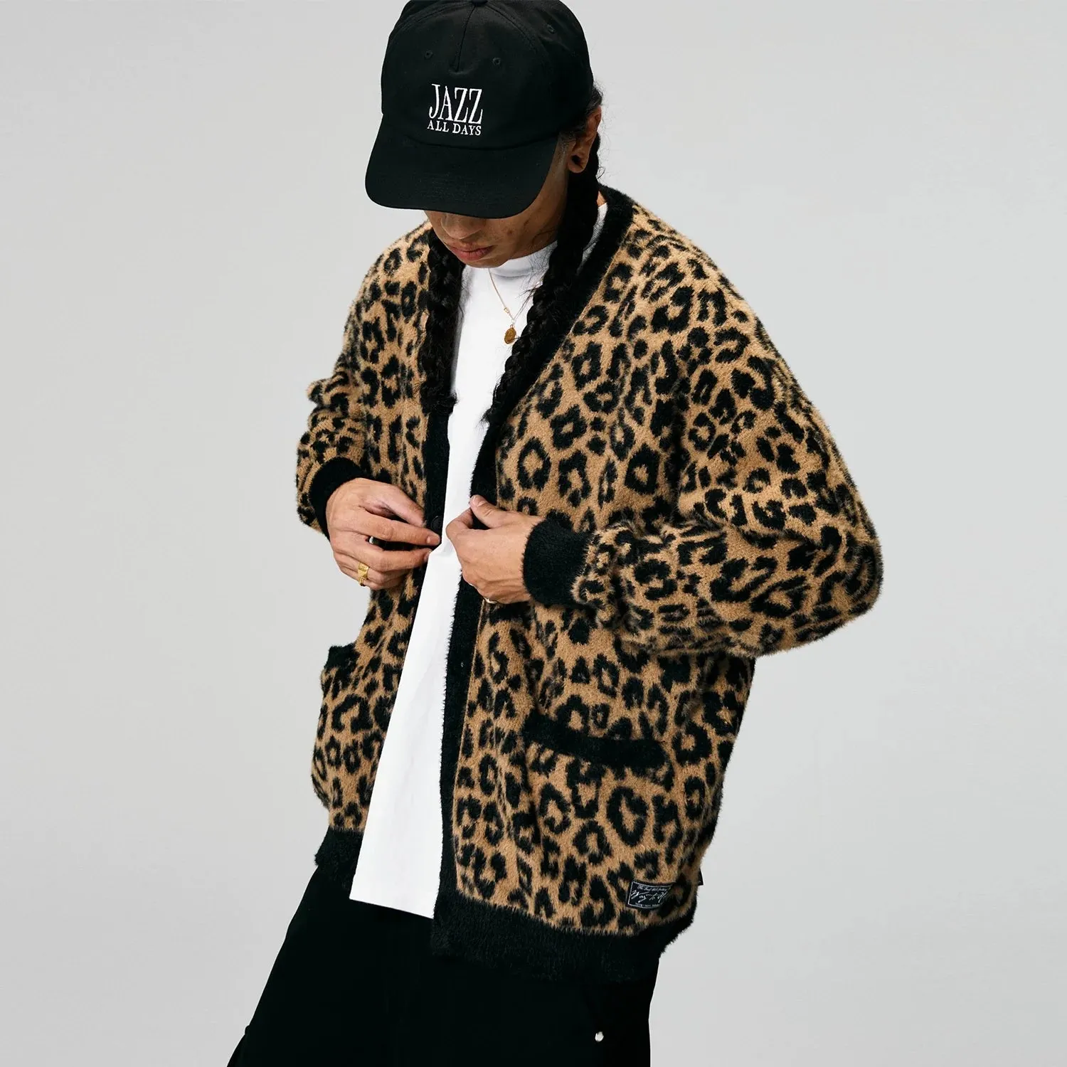 Leopard Print Cardigan