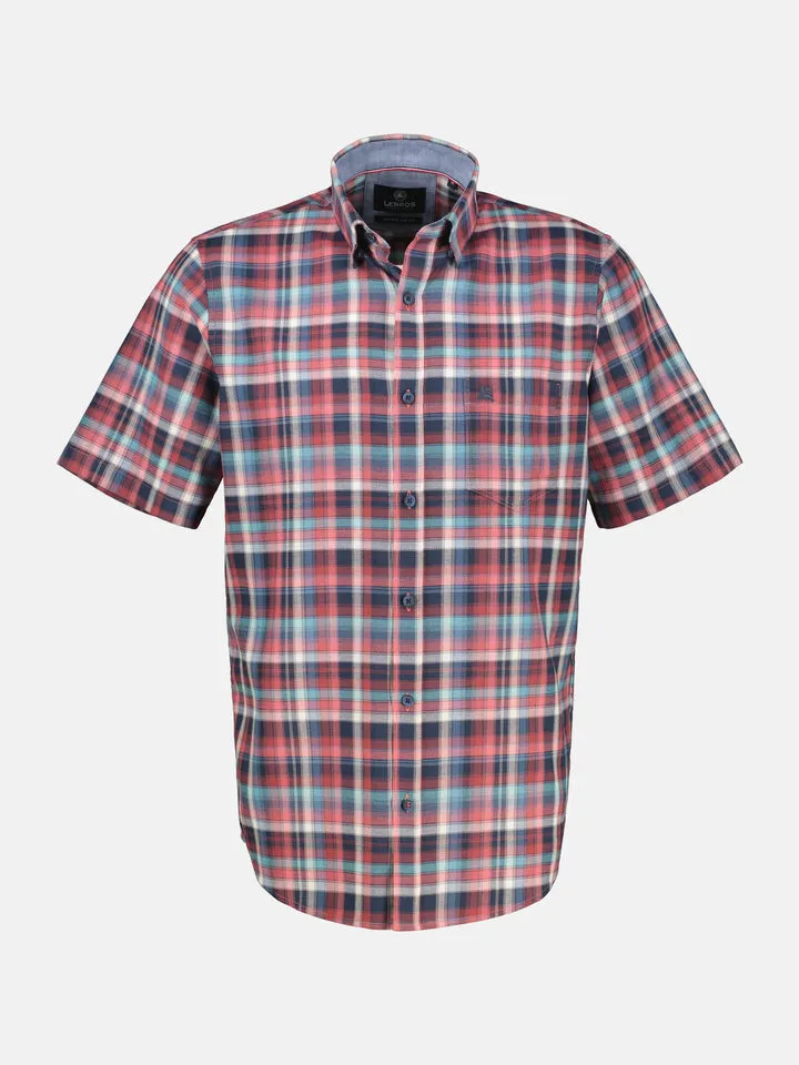 Lerros Checked short-sleeved shirt 2532401
