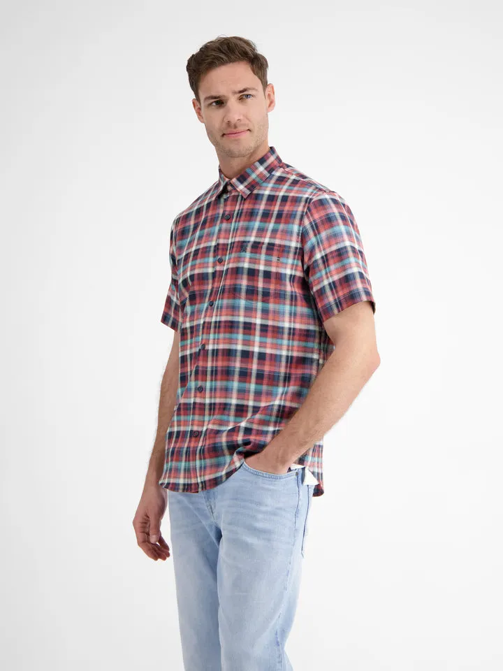 Lerros Checked short-sleeved shirt 2532401