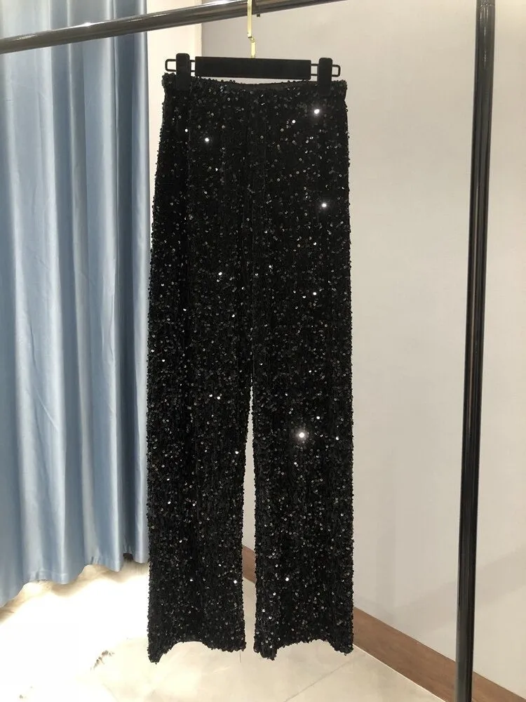 Leslie - Glitter Pants