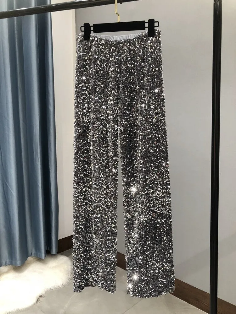 Leslie - Glitter Pants