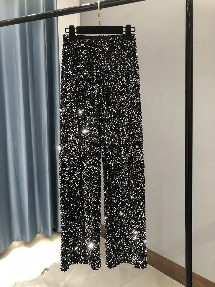 Leslie - Glitter Pants