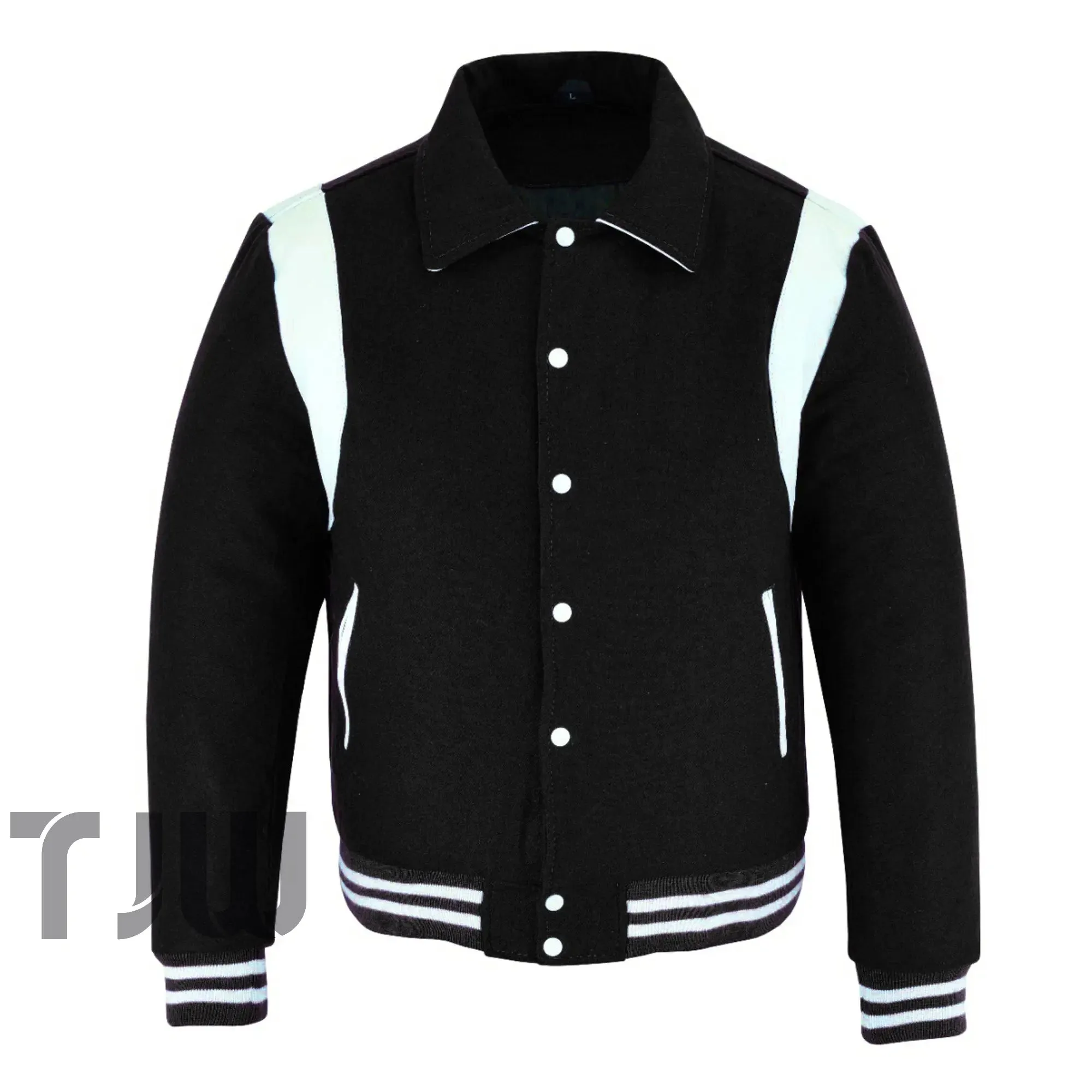 Letterman - Black White S/Strip