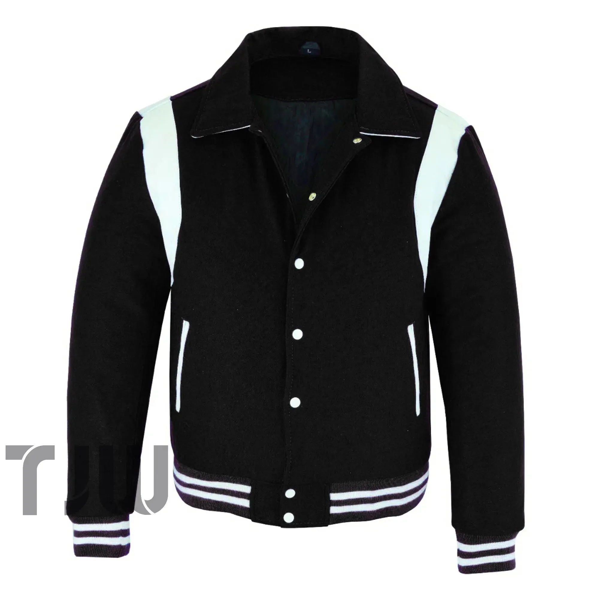 Letterman - Black White S/Strip