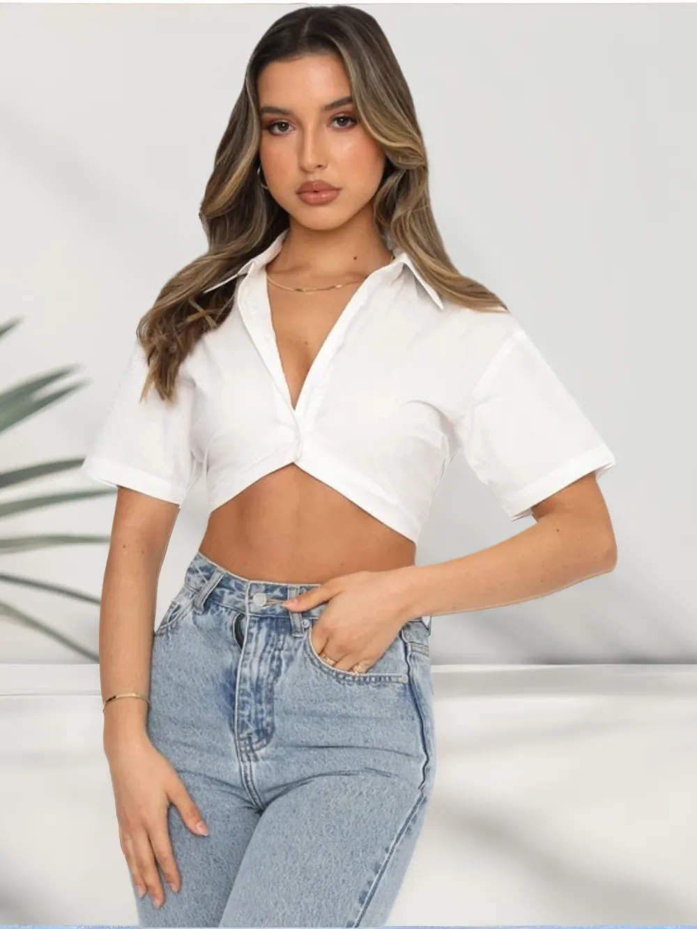 Lexa Radiant Luxe Lapel Top