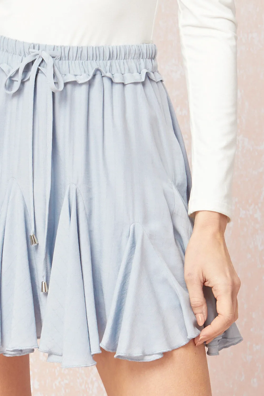 Light Blue Skort