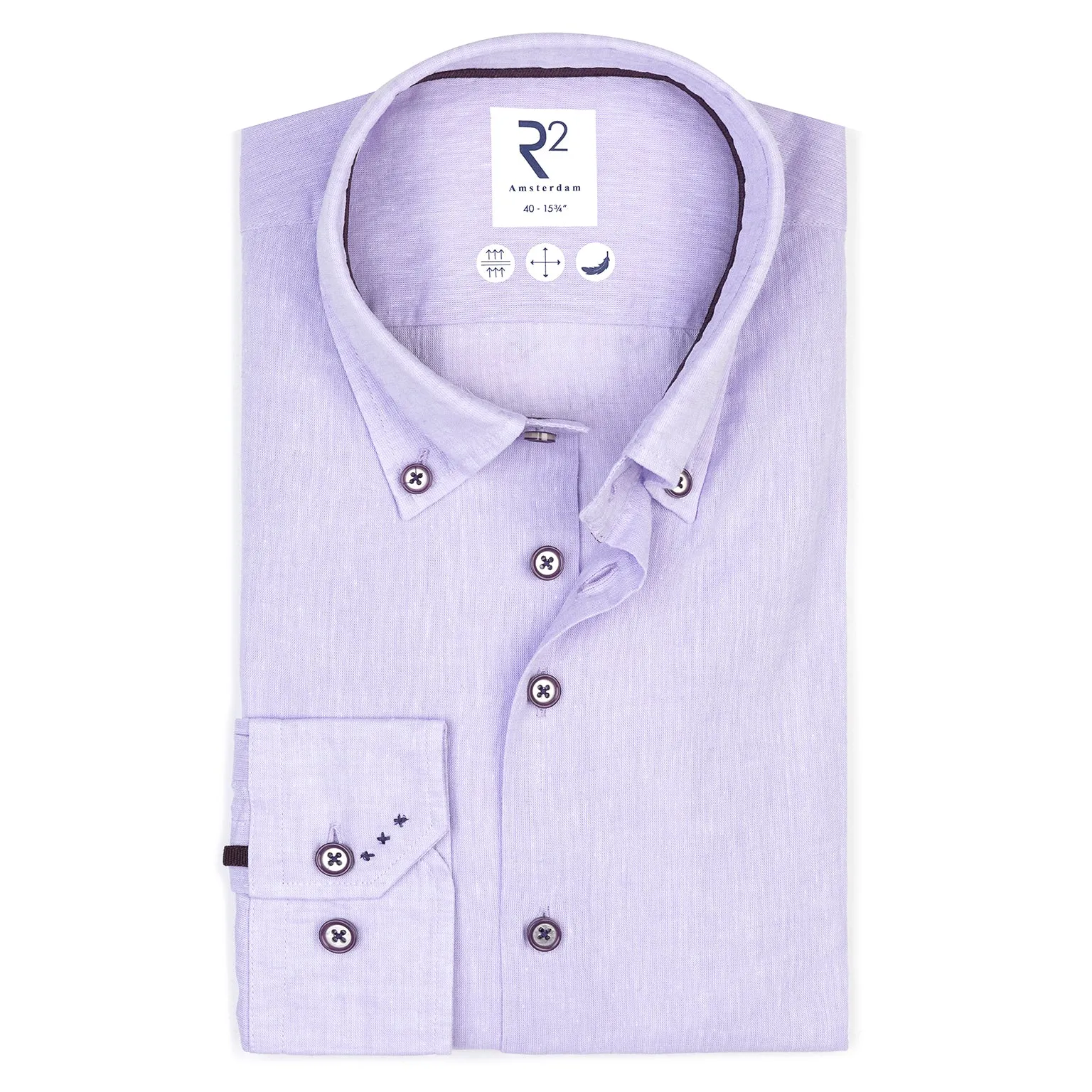 Linen blend shirt