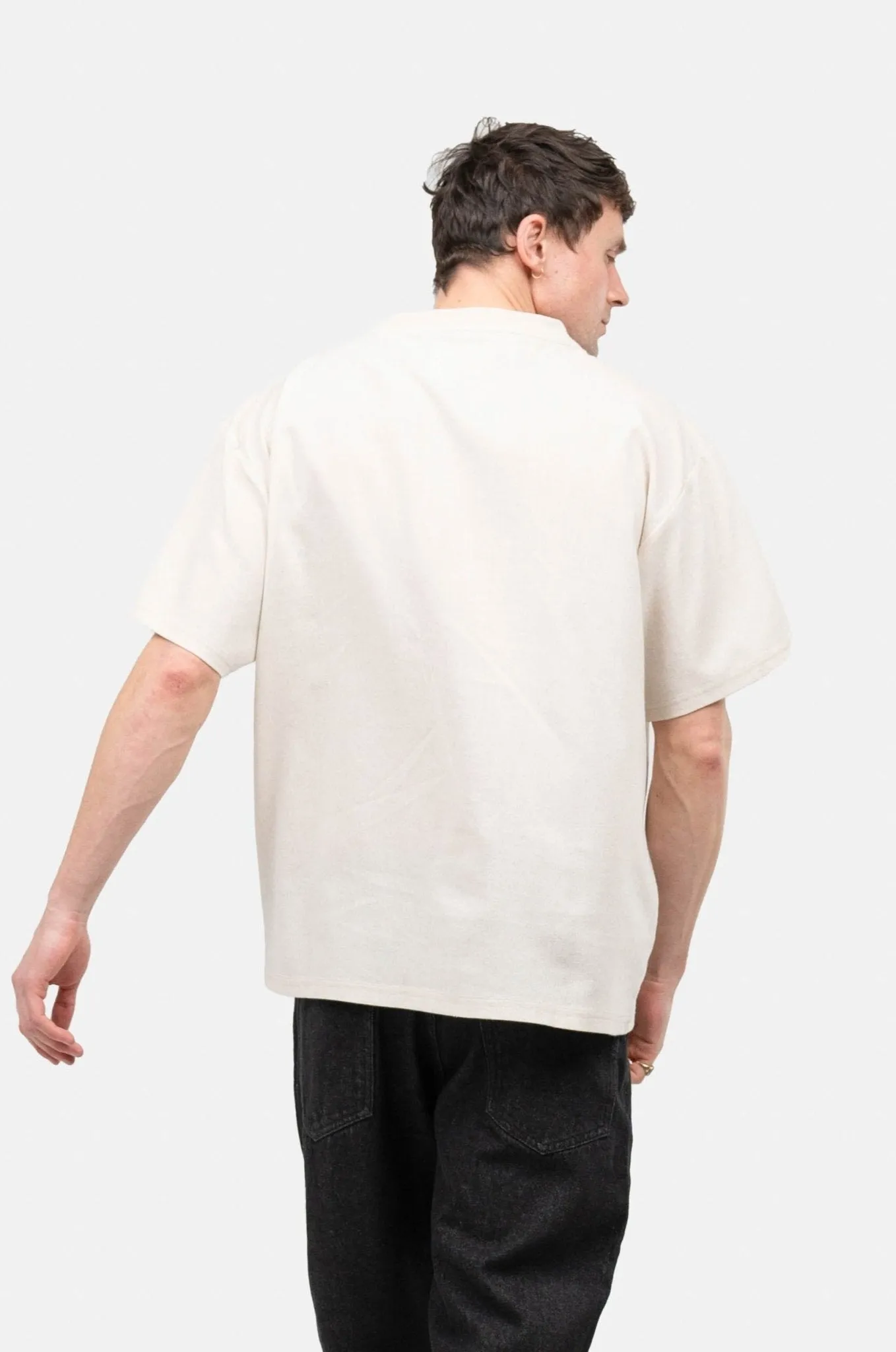 linen T-shirt Beige