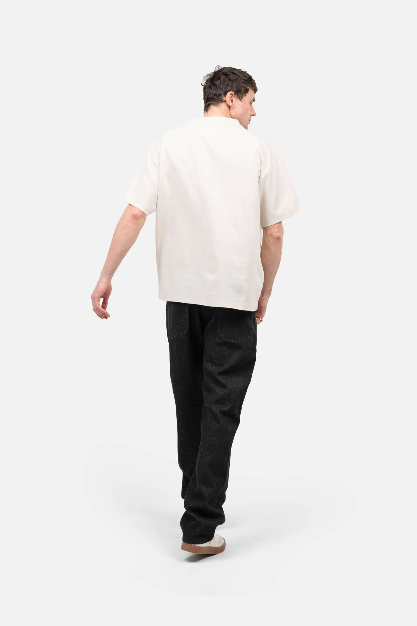 linen T-shirt Beige