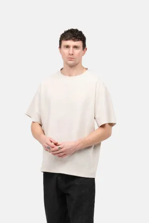 linen T-shirt Beige