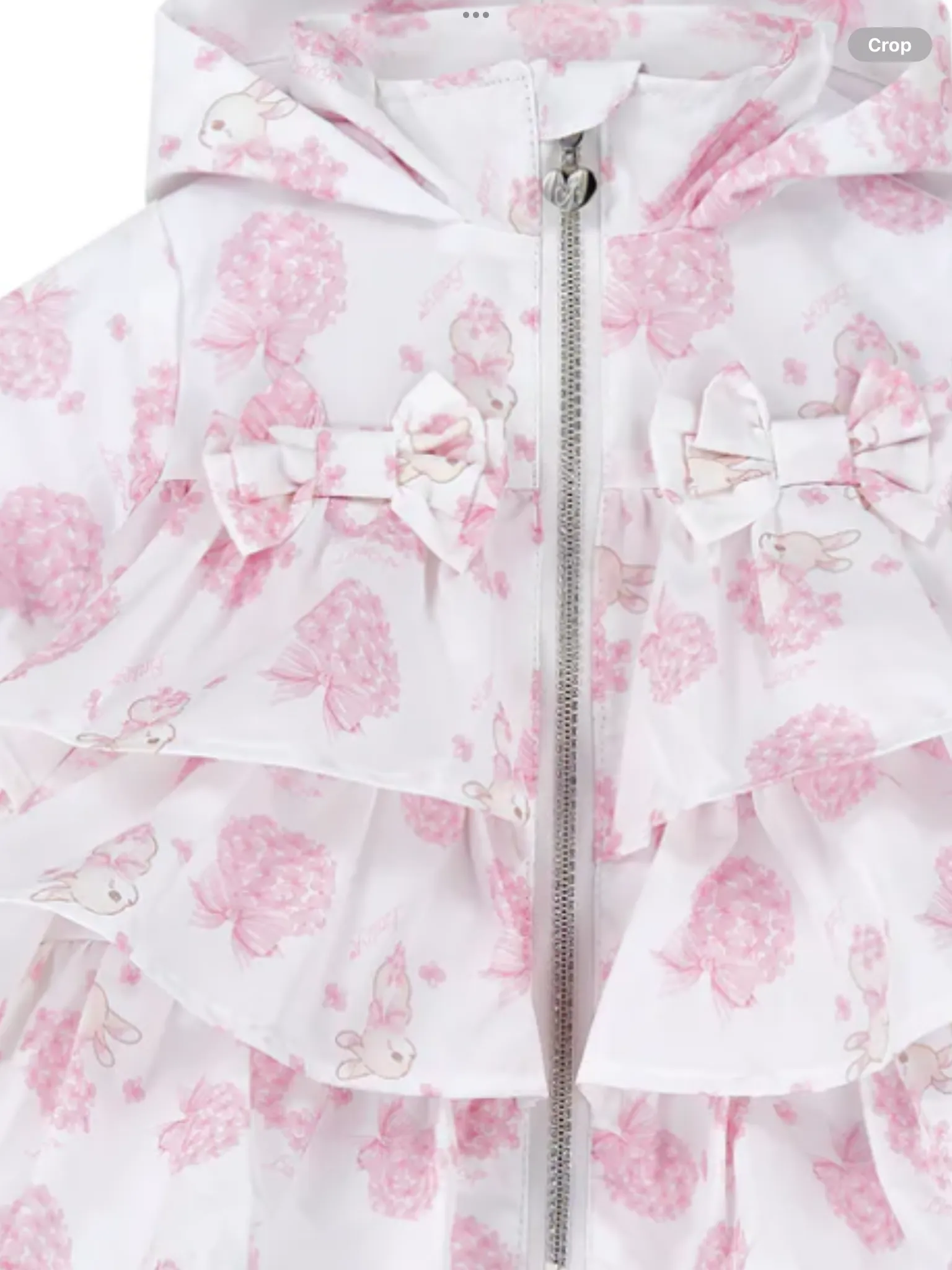 Little A Girls 'Abbie' Bunny Print Jacket   012595