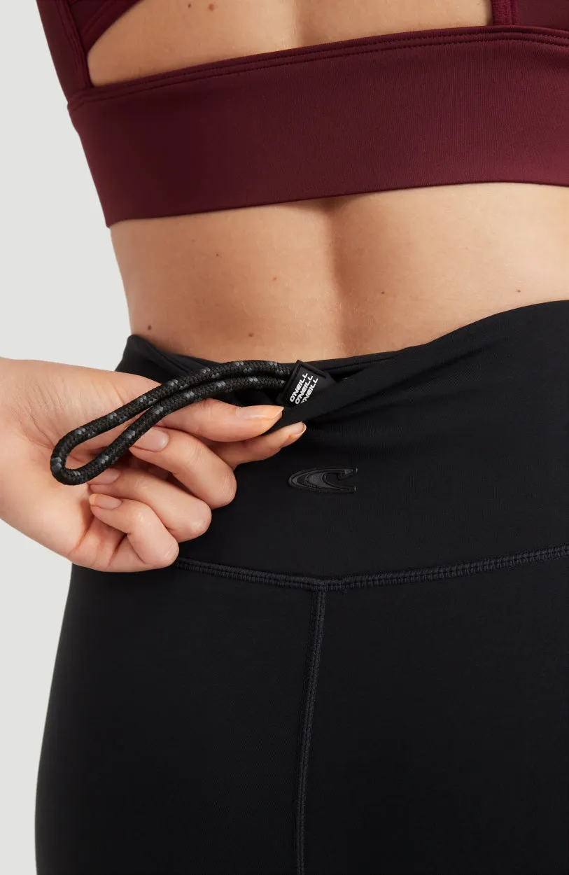 Lola Super Waist Leggings | BlackOut - A
