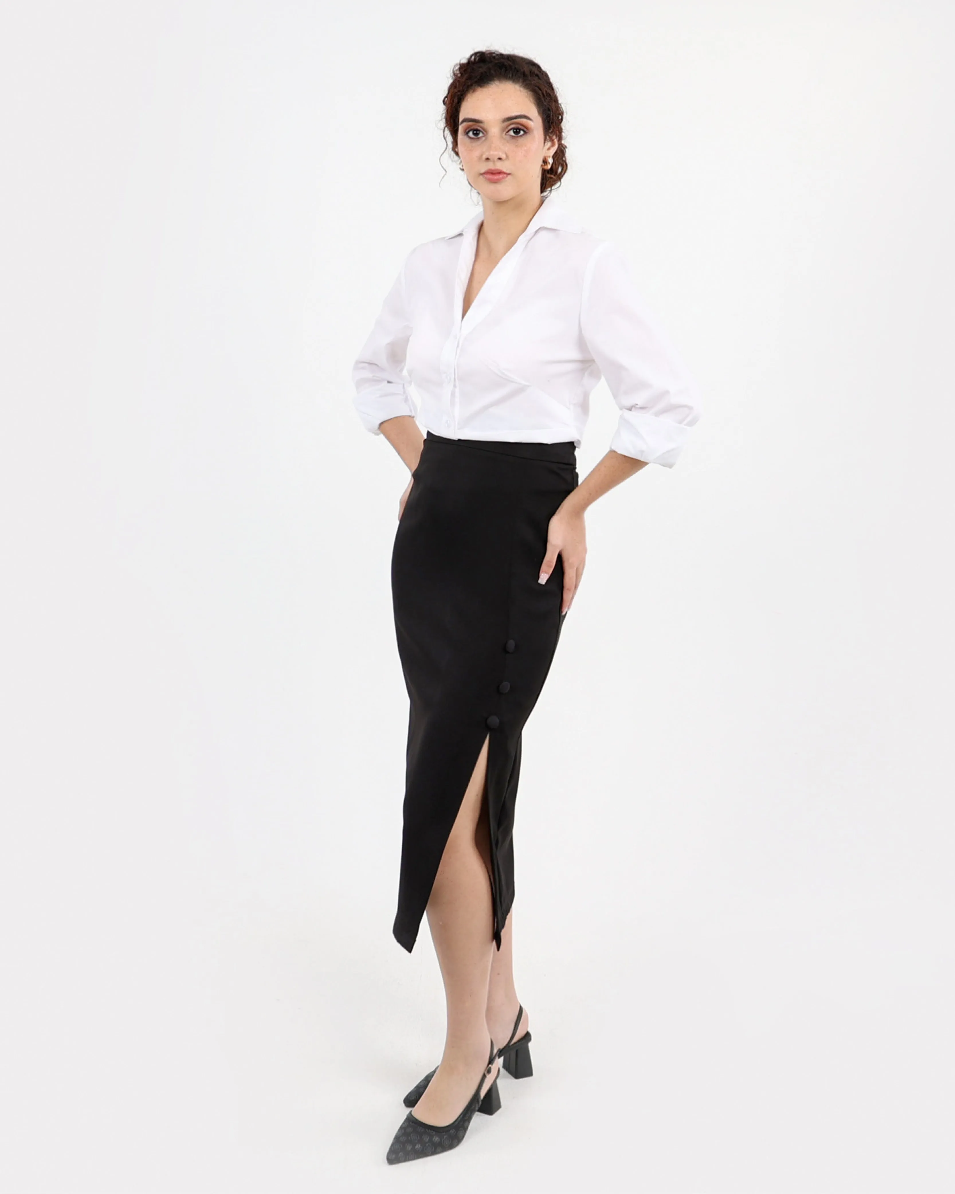 Long Sleeve Fitted Shirt