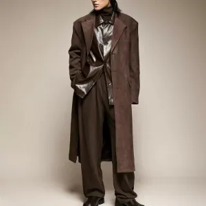Long Woolen Overcoat