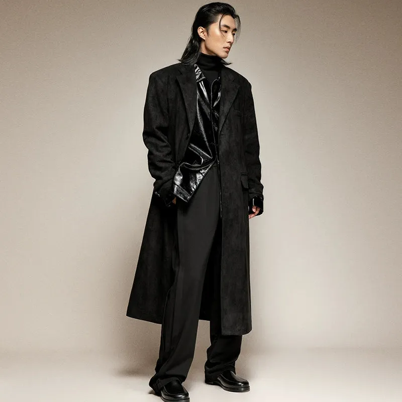 Long Woolen Overcoat