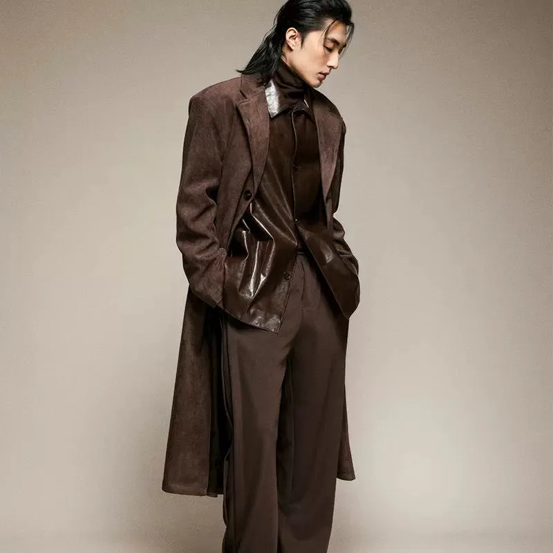 Long Woolen Overcoat