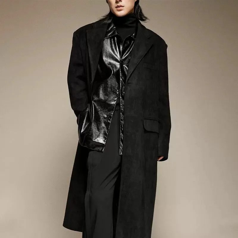 Long Woolen Overcoat