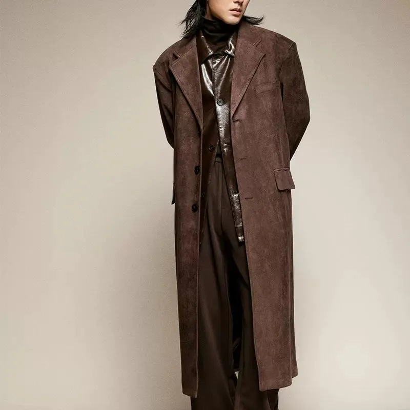 Long Woolen Overcoat