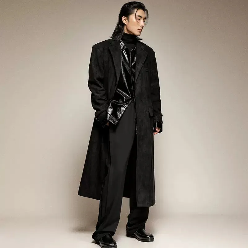Long Woolen Overcoat