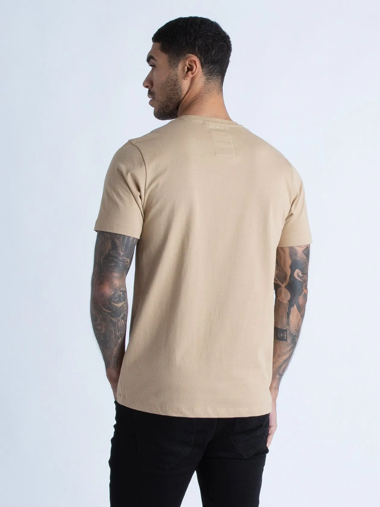 Luke 1977 M740155 Edale T-Shirt Biscuit