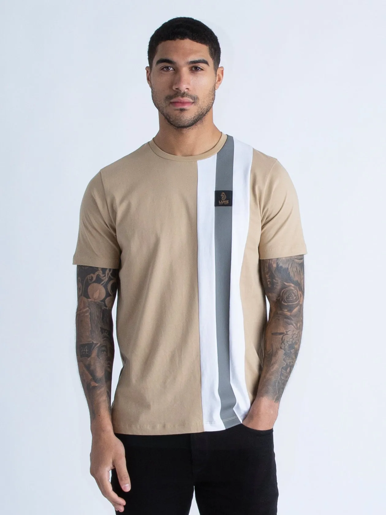 Luke 1977 M740155 Edale T-Shirt Biscuit